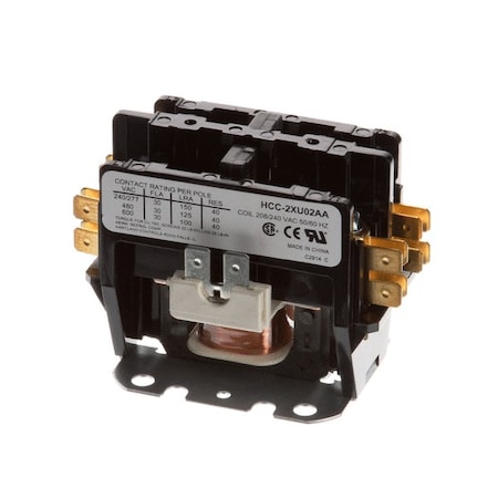 Master-Bilt Contactor, 30/40A, 2P, 240/277 19-13934